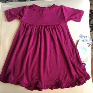 NWT Kickee Pants swing dress size 3-6 months